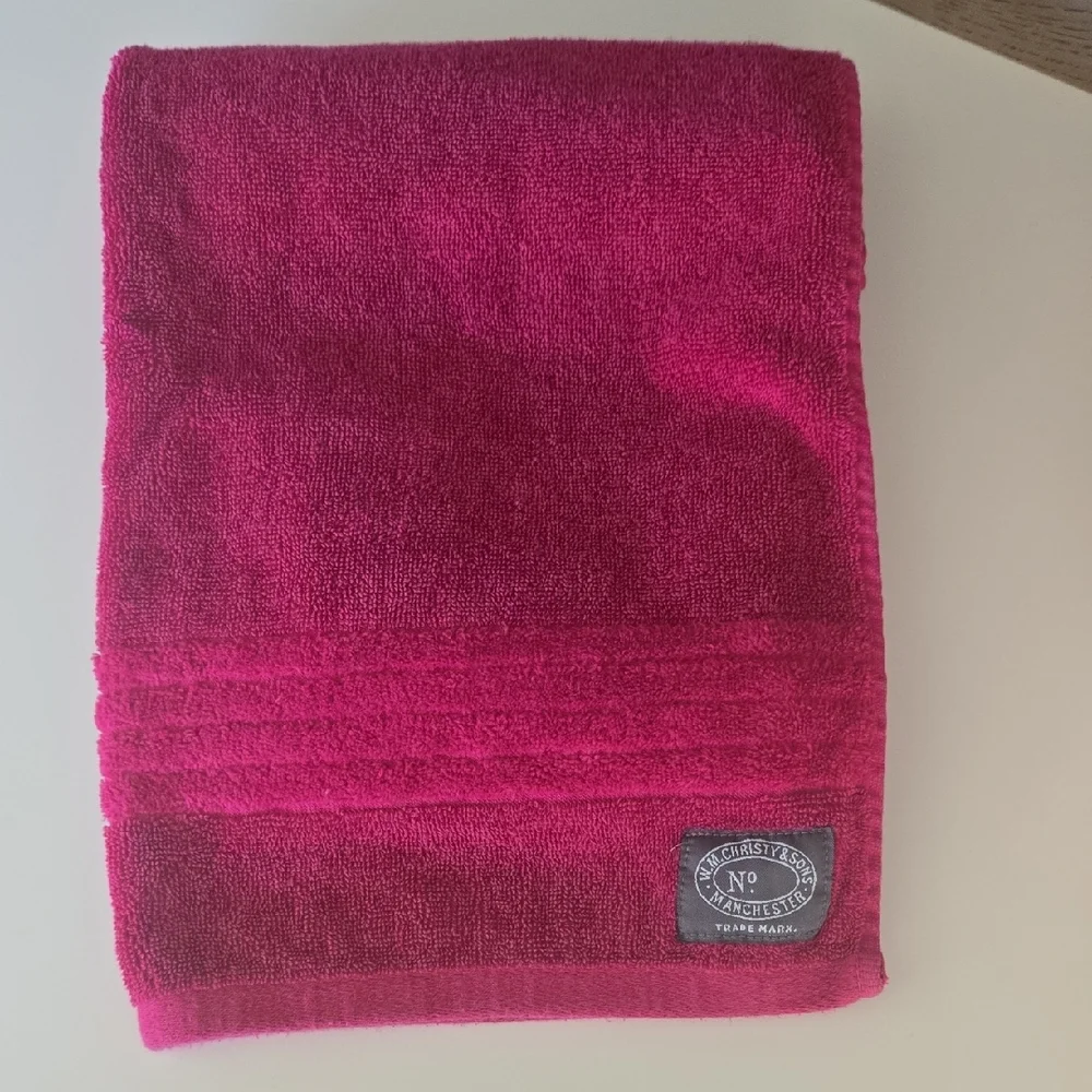 Pink Turkish Cotton Hand Towels - set of 3
